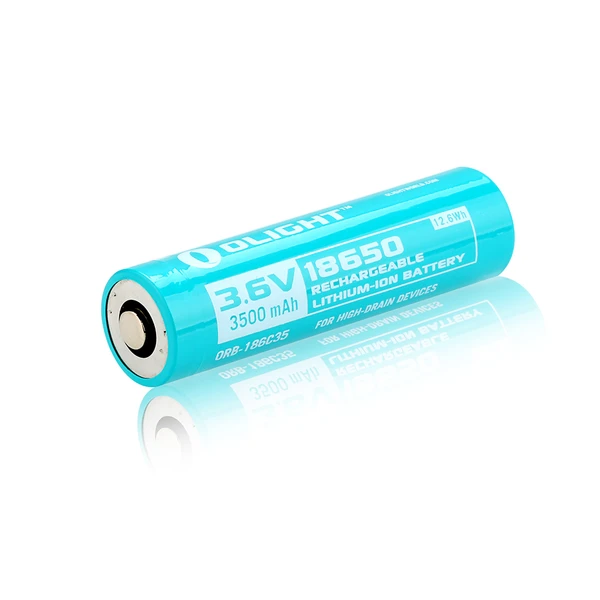Front view of 18650 3500mAh Customized Battery