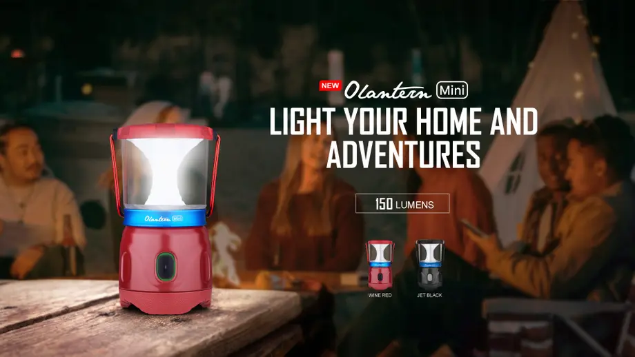 New Arrival|Olight Olantern Mini 150-lumen and 48-hour Runtime Outdoor Camping Light
