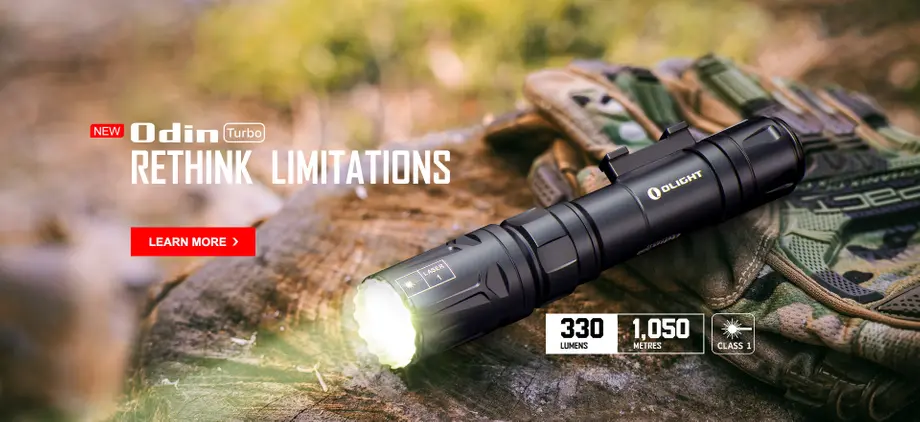 Odin Turbo Best Rechargeable LEP Tactical Flashlight Australia