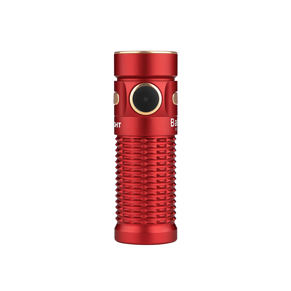 Front view of Baton 3 in red