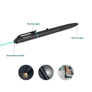 Right side view of Open Glow in black