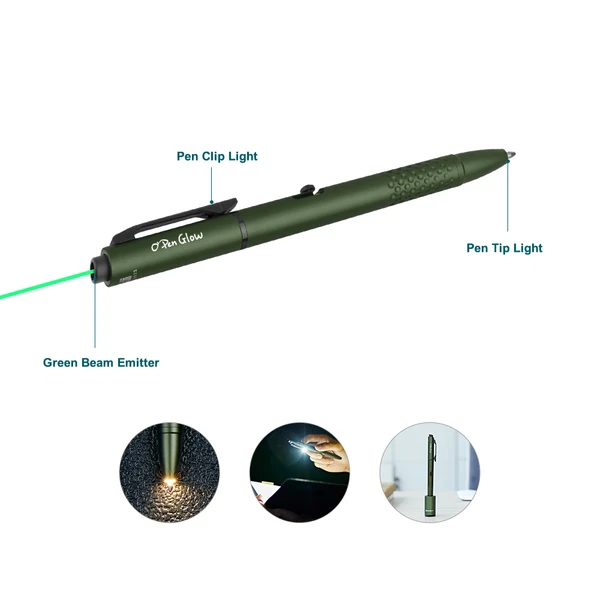Right side view of Open Glow in OD Green
