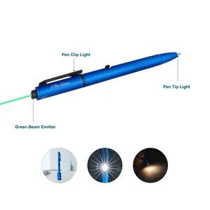 Right side view of Open Glow in blue