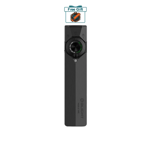 Olight Black ArkPro Ultra or ArkPro Lite Multi-Function EDC Light for Everyday Carry and Illumination