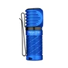 Blue Perun 2 Mini flashlight with pocket clip