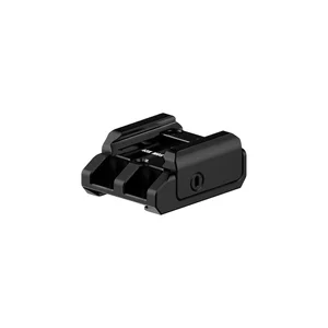 Right side view of PL-MINI 3 G43X Mos Rail Mount in blackPL-MINI 3 G43X Mos Rail Mount in black