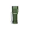 OLIGHT Baton 3 Pro OD green flashlight with a black pocket clip and textured body