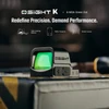 Olight Black Osight K Green Dot Sight with Side-Loading Battery and Motion Sensor for Precision Shooting
