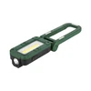 opening view of swivel-Magnetic Work light in green