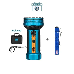 Olight Oclip Pro and I3T 2 bundle in blue with gift box for outdoor lighting needs.