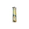 Olight Tropical Palm Pattern I3E EOS Keychain Flashlight Vertical View with Key Ring for Portable Everyday Carry