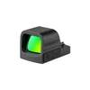 Olight Black Osight K Red Dot Sight Side Angle with Green Coated Lens and Brightness Buttons for Tactical Shooting