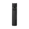 Olight flat EDC flashlight in black featuring a central rotary switch dial and green battery indicator lights.