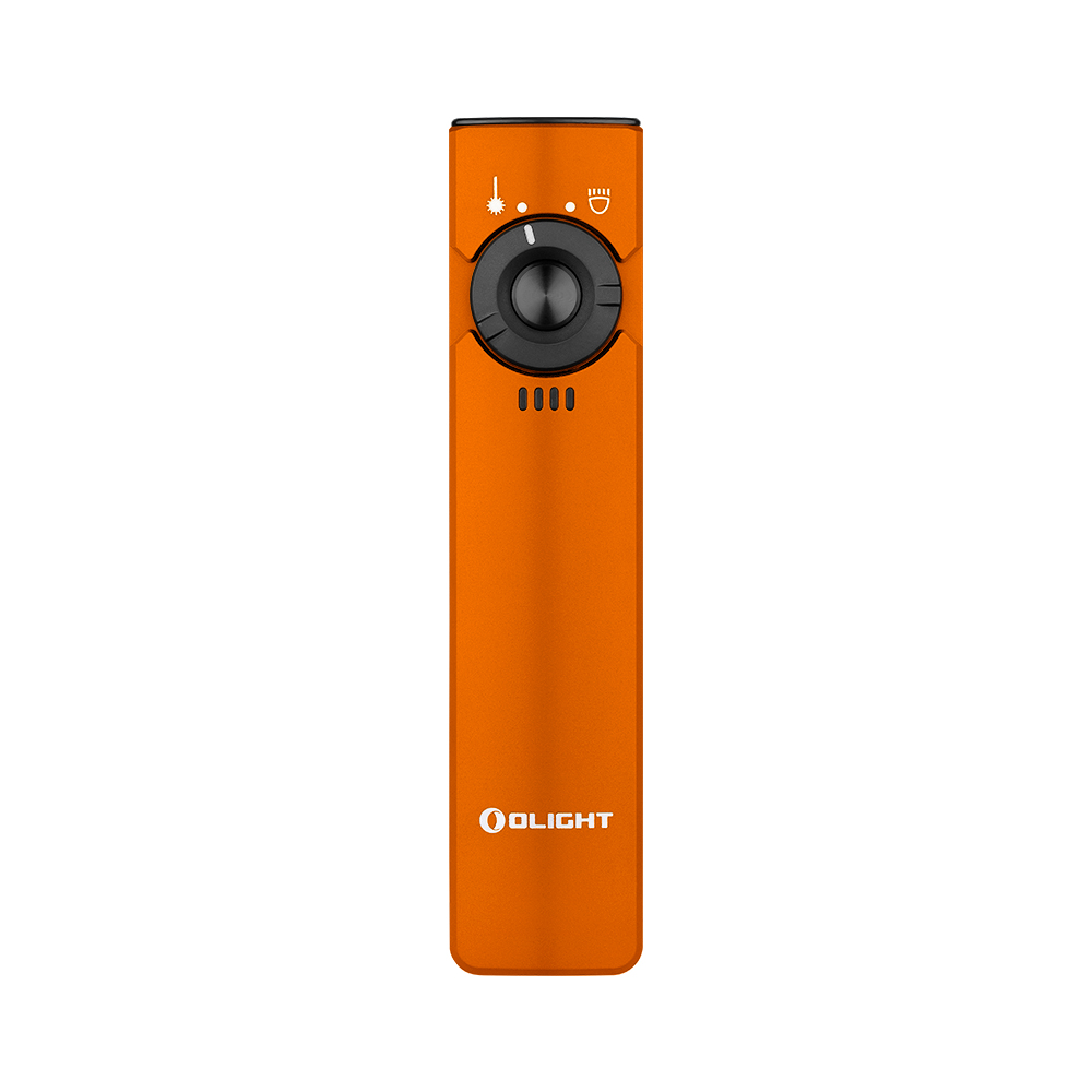 Front view of Arkfeld in orange