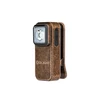 Olight Oclip copper clip-on EDC flashlight with USB-C charging port isolated on white background
