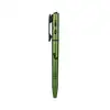 Olight Green Open 3 Penlight Vertical View with Bolt Action and Pocket Clip for Everyday Carry and Writing