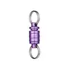 Olight Purple Sheepdog Magnetic Quick Release Keychain Coupler featuring Dual Split Rings for EDC and Outdoor Use