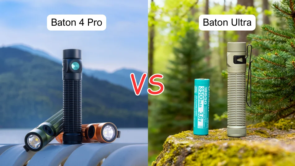 Baton 4 Pro vs Baton Ultra: Which New Olight Flashlight Is Best for Your Aussie Adventure?