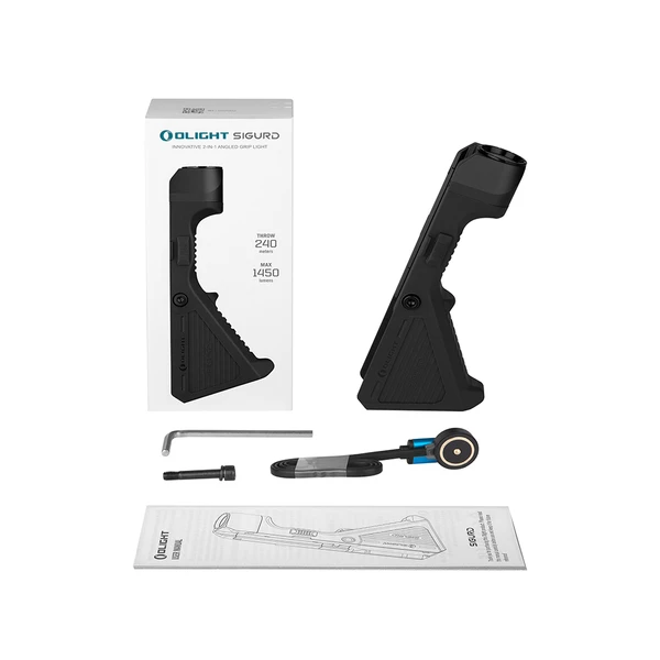 2 IN-1 Angled Grip | Ergonomic Angled Grip Light - Olight