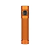 Olight Orange Baton 4 Pro flashlight with textured grip for everyday carry and outdoor use