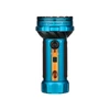 Olight Blue & Orange Oclip Pro & I3T 2 Flashlight Front View with Textured Grip and Adjustable Light Modes for Everyday Carry