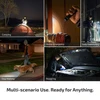 Olight Baton 4 Pro multi-scenario use for camping, dog walking, home emergency, daily commuting, and car repairing.