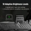 Olight Black Osight SE Red Dot Sight with 10 adaptive brightness levels for versatile shooting in various light conditions.