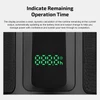 Olight Marauder 3 Flashlight Close Up of Green LED Display Showing Remaining Runtime for Power Management
