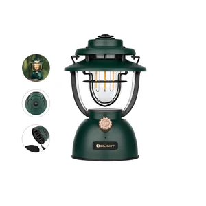 Front view of Olantern Classic 2 Lite in forest green