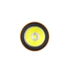 Olight Orange Baton 4 Pro Front View with Bright LED Emitter for Everyday Carry