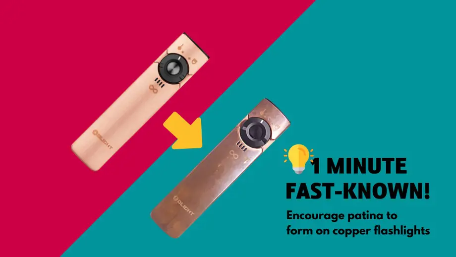 Copper Patinas - How To Patina Copper Flashlights