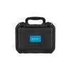 Olight black waterproof carrying case for Oclip Pro and I3T 2 flashlights, front view with blue Olight logo.