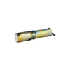 Olight Yellow Palm Tree I3E Keychain Flashlight Side View with Split Ring for Everyday Carry and Emergency Use