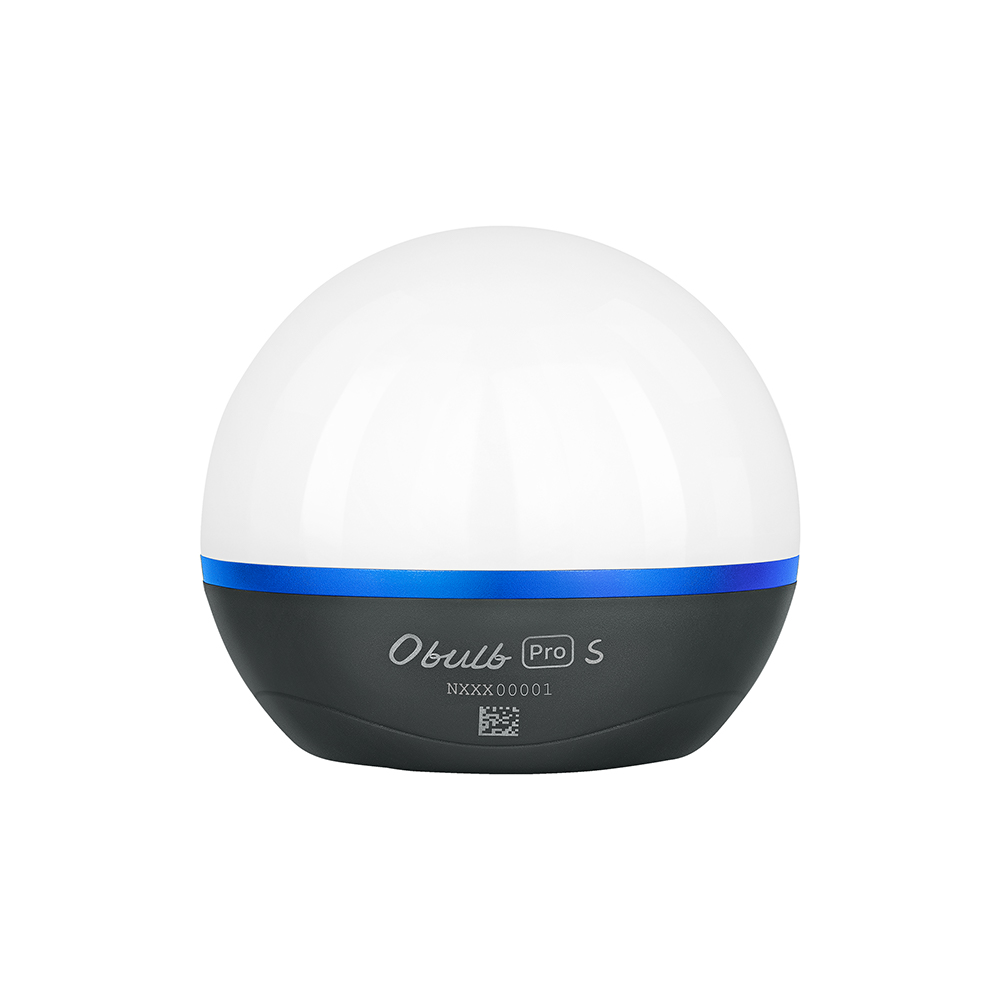 Front view of Obulb Pro S in black