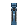 front view Seeker 4 Pro Powerful Rechargeable Led Torch in midnight blue