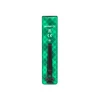 Green plaid Arkfeld Pro EDC flashlight with black pocket clip, CCT 5700-6700K.