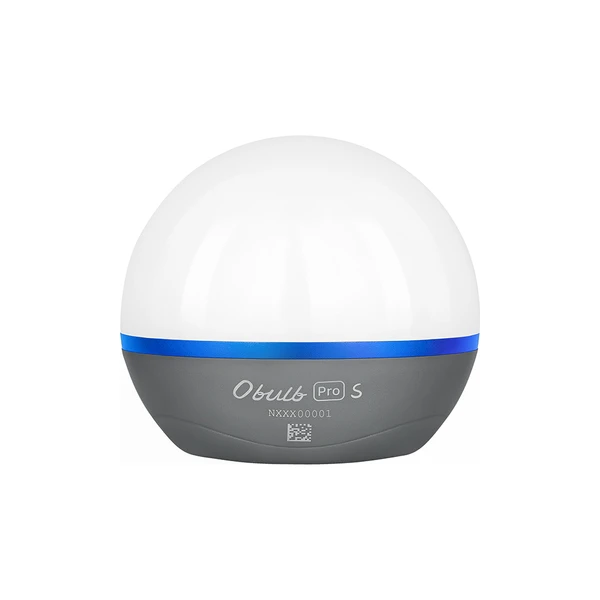 Front view of Obulb Pro S in grey