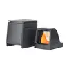 Olight Black Osight X Red Dot Sight with Charging Cover Three-Quarter View for Precision Tactical Shooting