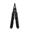 HX OUTDOORS black stainless steel multitool pliers isolated on white background