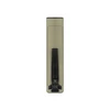 Olight Olive Green Arkfeld Ultra Flat Flashlight Back View with Black Pocket Clip for EDC and Outdoor Use