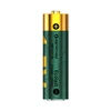 Olight Green AA Battery Front View with ECOLast Markings for General Purpose Use