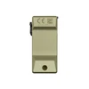 Olight Olive Green Oclip Ultra Back View with CE Mark and Textured Base for EDC and Outdoor Gear Attachment
