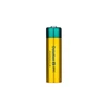 Olight Gold and Green AAA Battery Front View with "Ostation B pro" Branding for Electronic Devices