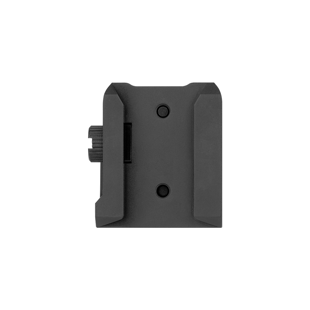Back view of PL-MINI 3 P365 Rail Mount in black