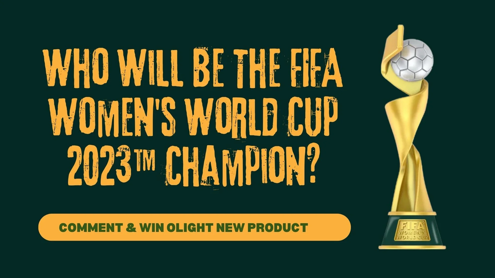 Giveaway | Predict FIFA Women's World Cup 2023™ Champion!