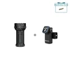 Olight Black Marauder 3 Flashlight and Oclip 2 Pro Clip-on Light Bundle for Outdoor Search and Rescue Emergency Gear