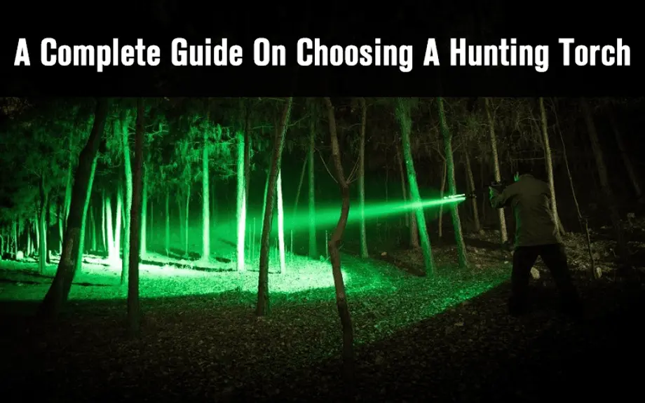 A Complete Guide On Choosing A Hunting Torch