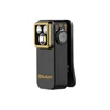 Olight Black Oclip Pro with Gold Bezel and Adjustable Clip for Versatile Lighting Solutions