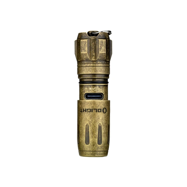Olight i18 Brass: USB-C Mini EDC Keychain Torch - Olight Australia