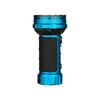 Olight Blue Marauder Mini 2 Flashlight Side View with Textured Grip and Adjustable Brightness for Outdoor and Emergency Use